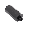 Embout pour tube d'enroulement octogonal de 60mm de volet roulant avec coffre et capot