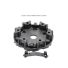 Support plastique pour moteur de volet roulant tubulaire inférieur à 25Nm GAPOSA