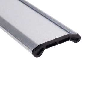 Embout de lame de rideau métallique pour atténuer le bruit et éviter le décalage des lames