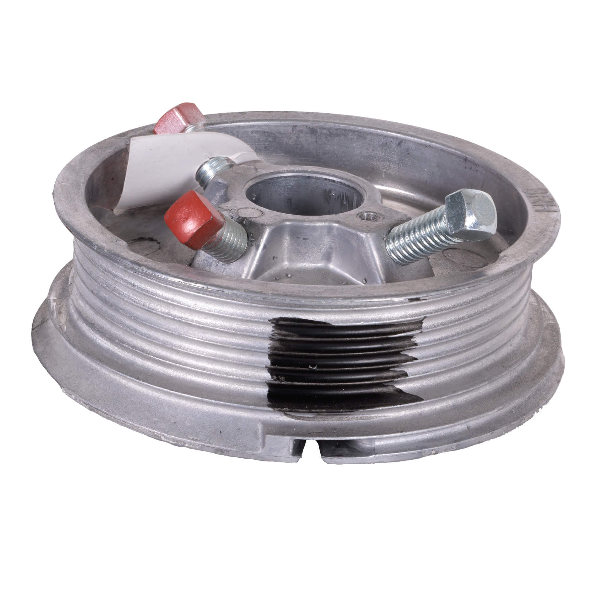Alésage poulie droite 2,5m Alésage 25,4mm de la poulie droite d'une porte sectionnelle de 2,5m de hauteur maximum