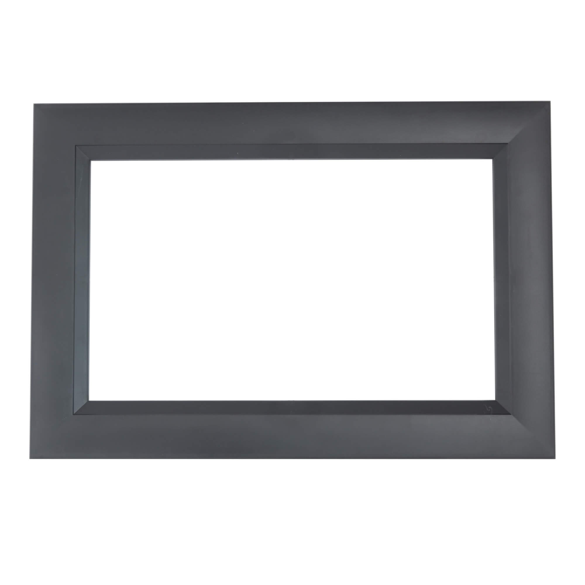 Cadre extérieur hublot résidentiel gris anthracite Cadre extérieur avec joint d'étanchéité du hublot rectangle gris anthracite de porte résidentielle