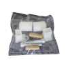 Kit complet de guidage des lames de 77mm de porte de garage enroulable en aluminium