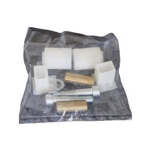 Kit complet de guidage des lames de 77mm de porte de garage enroulable en aluminium