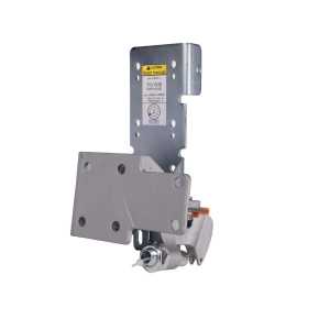 Platine avant du pare-chute câbles droit d'une porte sectionnelle industrielle