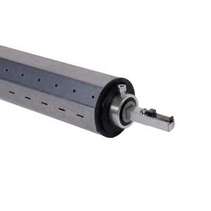 Tête du tandem télescopique GAPOSA AXCL135725 pour porte de garage enroulable aluminium