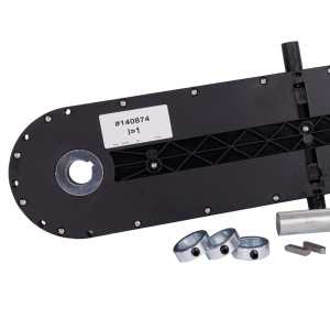 Alésage 25,4mm du kit de déport à chaîne d'un moteur de porte sectionnelle industrielle