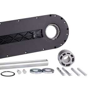 Alésage 40mm cranté du kit de déport à chaîne d'un moteur de porte sectionnelle industrielle