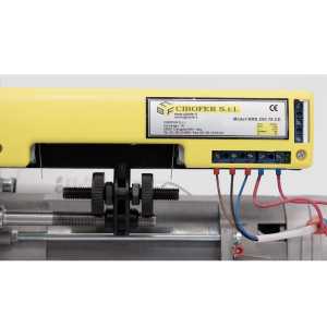 Gros plan de la platine du moteur de rideau métallique CIBOFER 76 x 200Nm référence NMS.200.76.CE