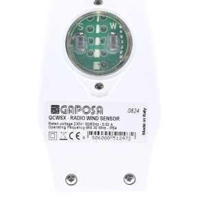 Boutons de réglage des cinq seuils de vent du capteur GAPOSA radio 868,30Mhz pour store d'extérieur