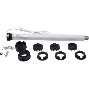 Kit moteur à tête universelle 50N pour store de terrasse à deux bras de maximum 4 mètres de large et 3 mètres d'avancée