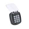 Clavier à code radio 433,92Mhz MASINARA avec capot de protection et touches rétro-éclairées