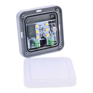 Intérieur du feu clignotant orange de mouvement MASINARA pour portes et portails