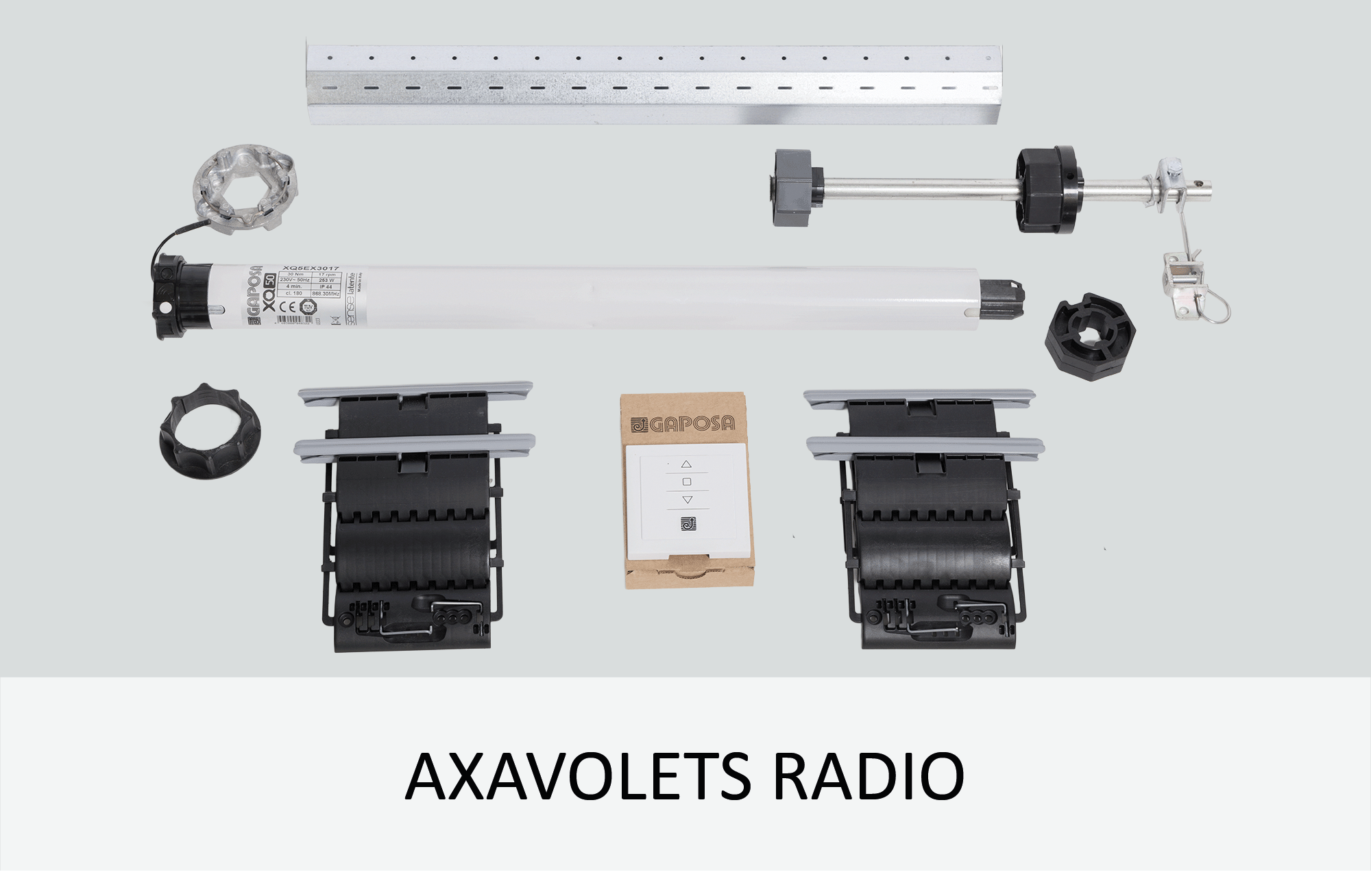 Axe à Volet radio pour volet roulant