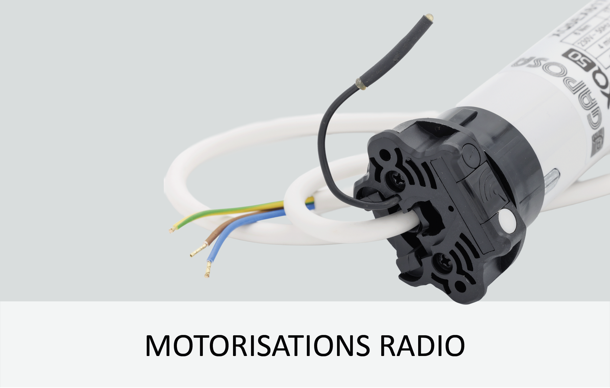Motorisations radio pour volet roulant