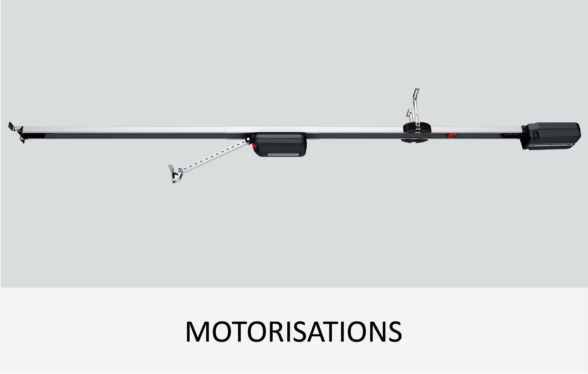 Motorisations porte de garage sectionnelle