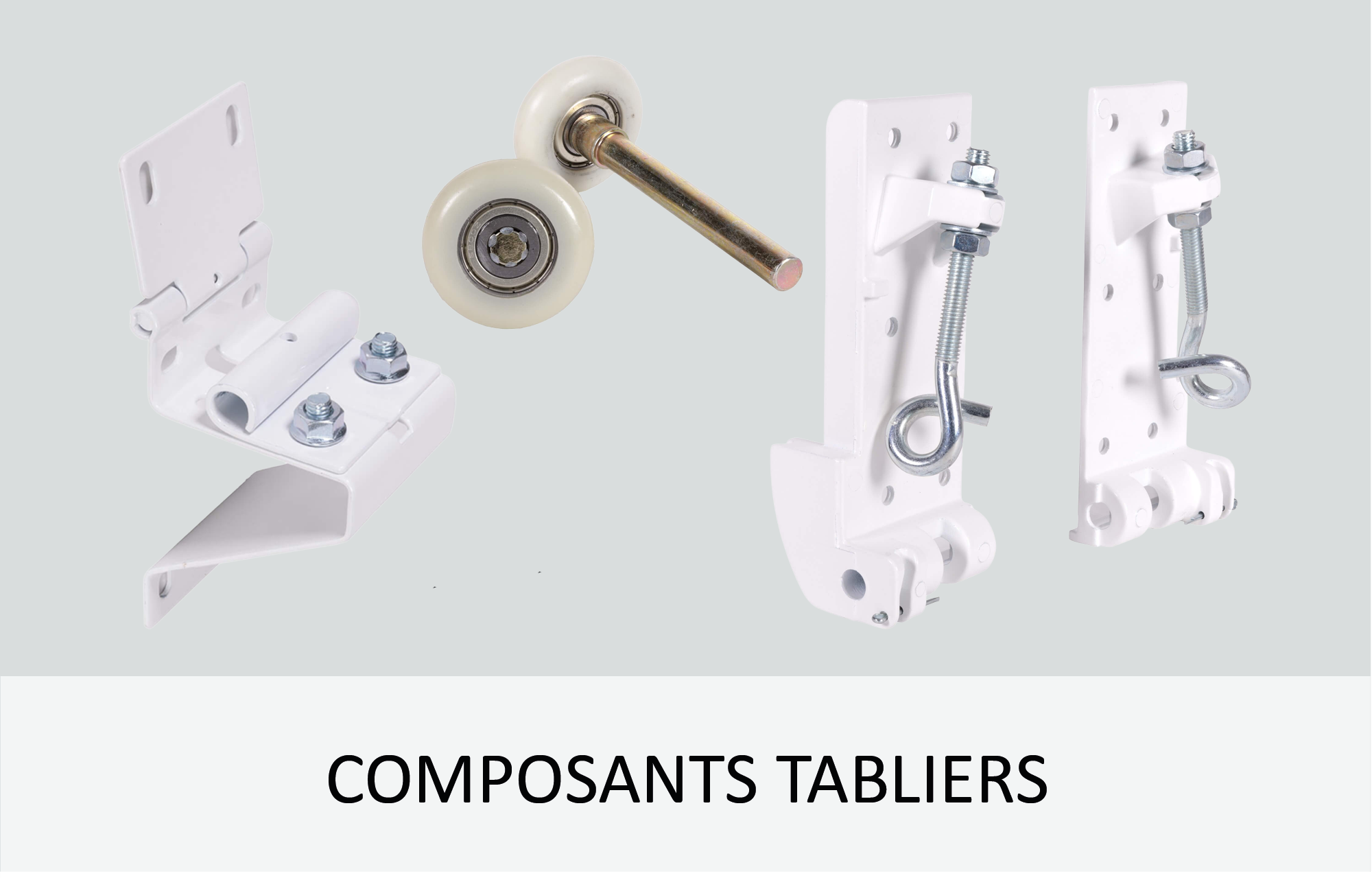 Composants tabliers porte de garage sectionnelle