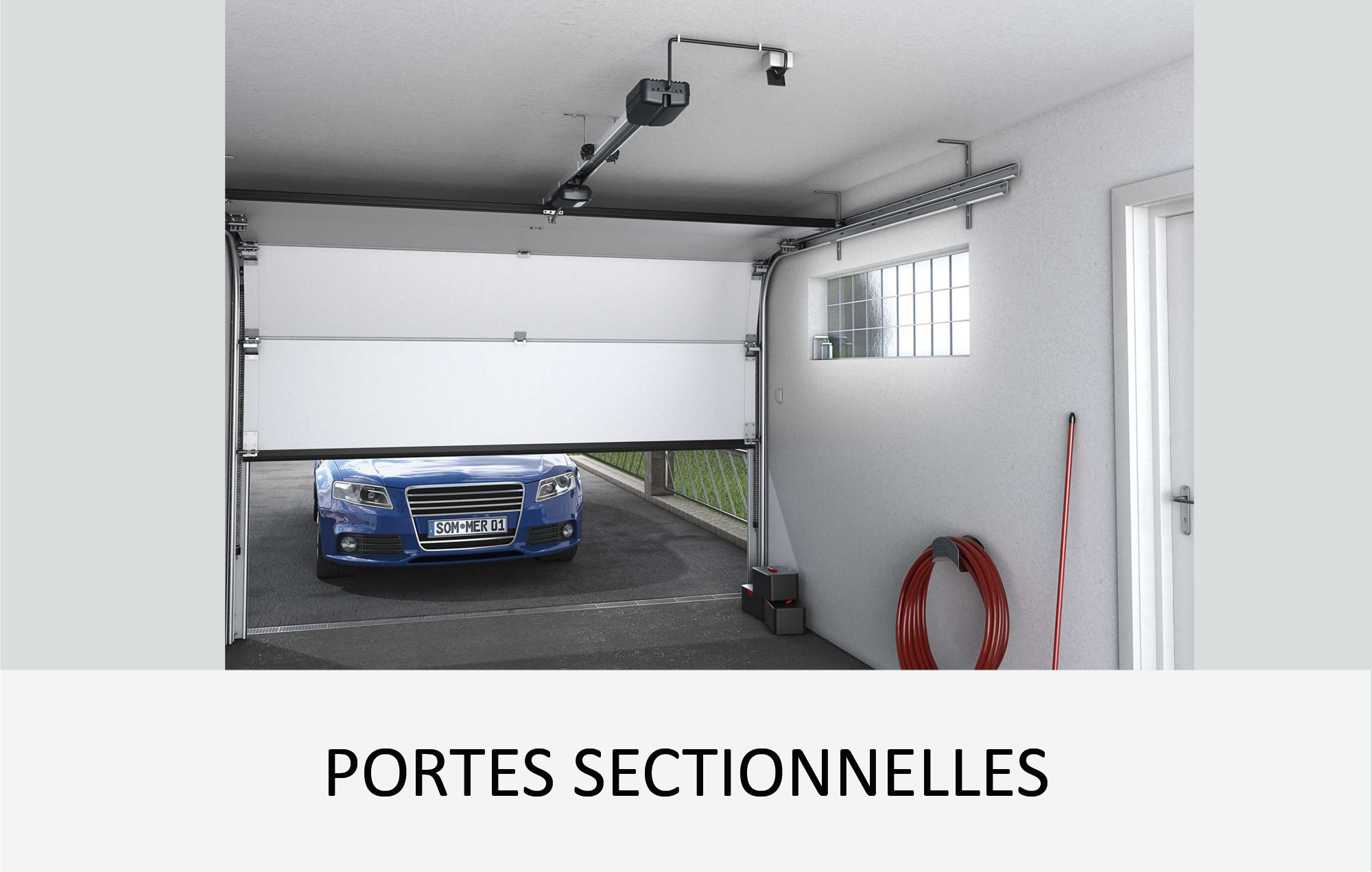 Portes de garage sectionnelles