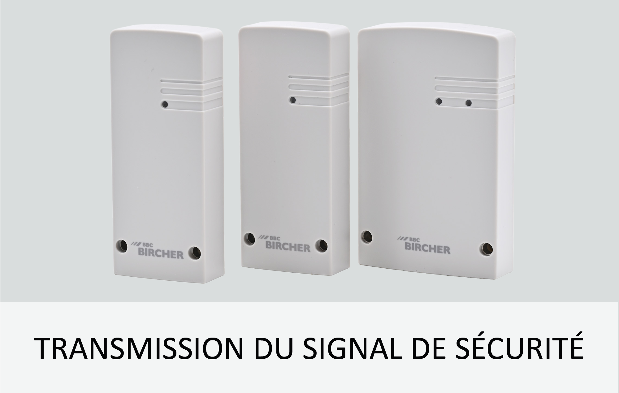 Transmission du signal de sécurité pour portail